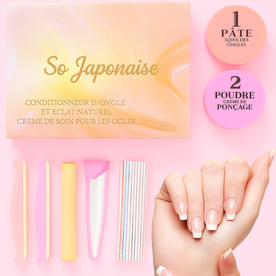 Soin Japonais de l’Ongle – Beauté Pure et Brillance Durable